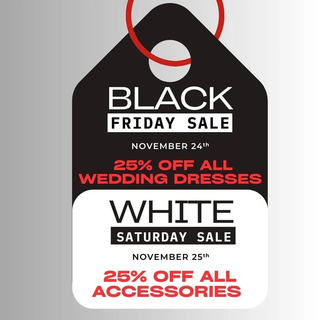 Black Friday and White Saturday Sale Main Image