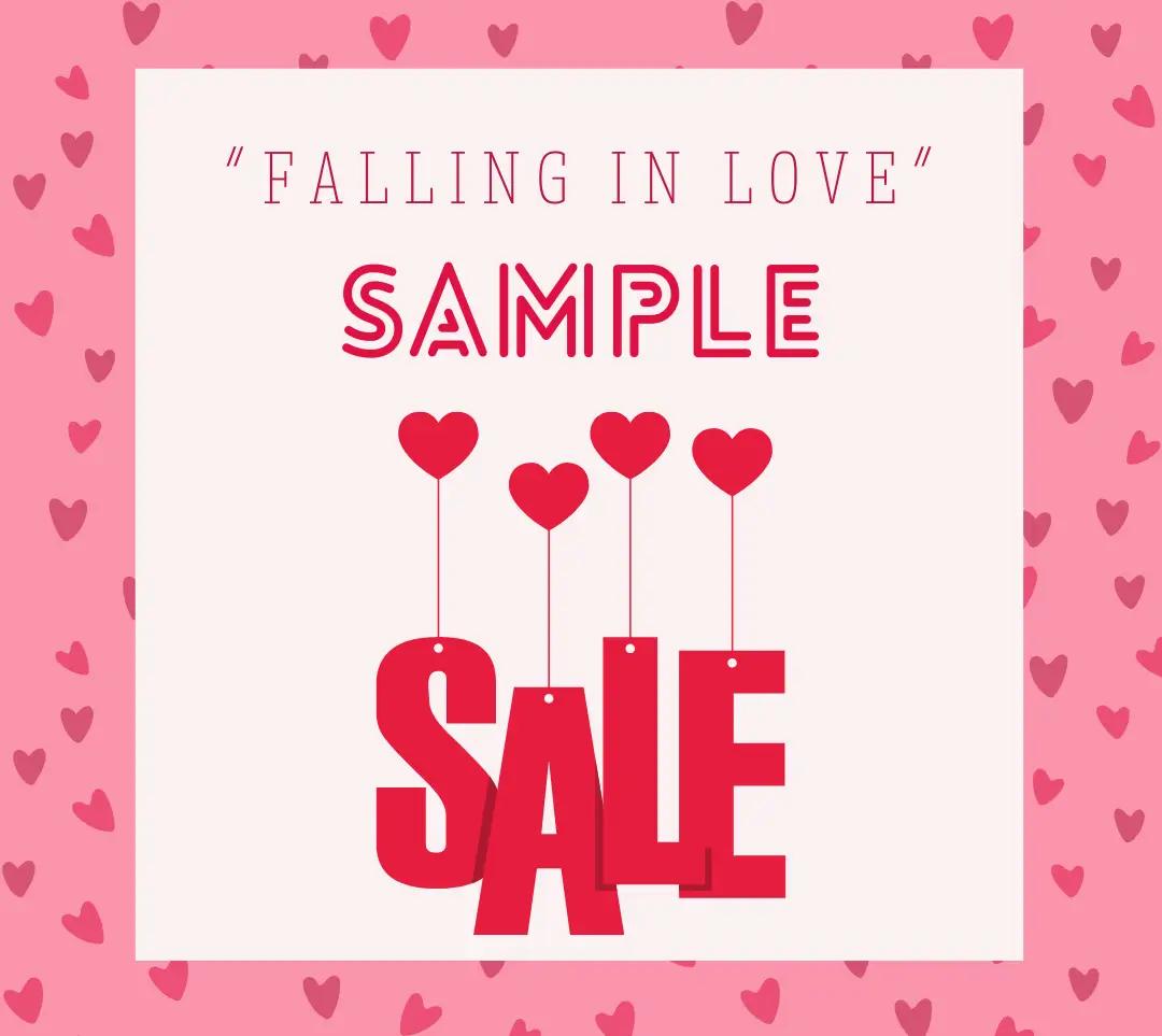 &quot;Falling In Love&quot; Sample Sale