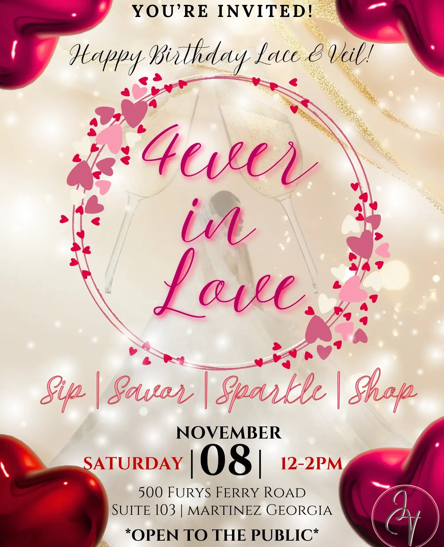 Lace &amp; Veil 4th Anniversary