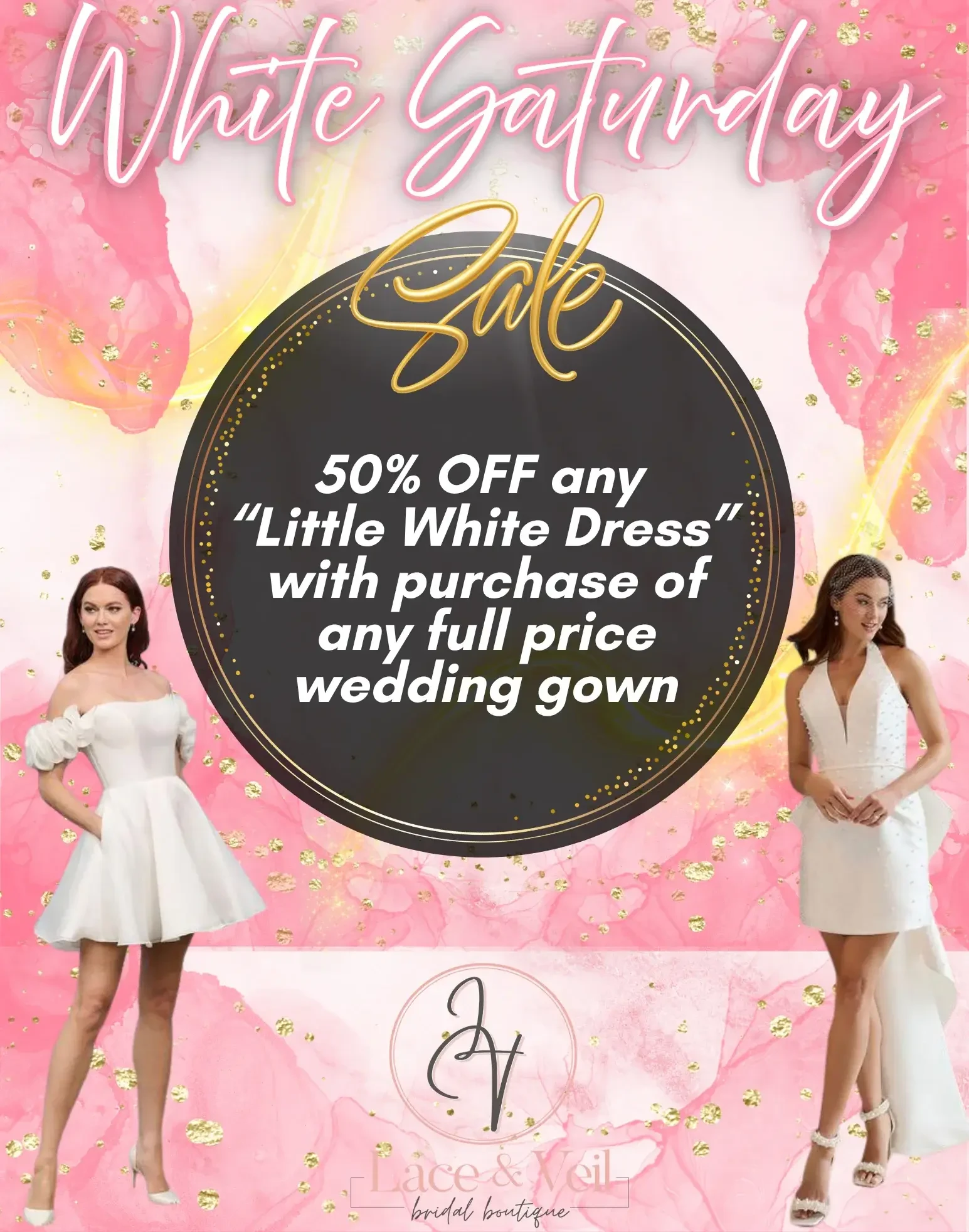 White Saturday Sale
