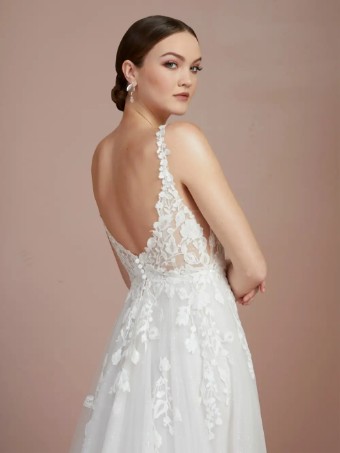 Lavish - A Collection by Lace & Veil 18390 #3 Ivory thumbnail